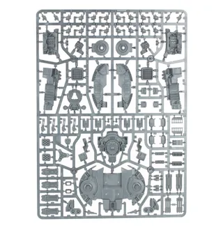 Muestra la gama Mechanicum Taghmata y no Warmaster Iconoclast Titan en particular — la misma imagen representa a 2 unidades de este ejército.