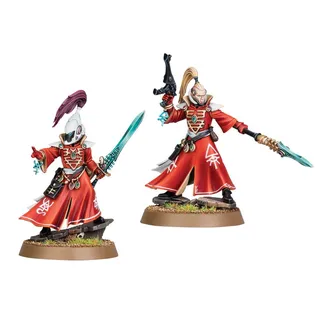 Pokazuje serię Aeldari, a nie konkretnie Warlock — to samo zdjęcie reprezentuje 2 jednostki tej armii.