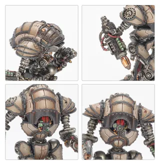Zeigt die Reihe Dark Mechanicum und nicht Knight Armiger Banner im Besonderen — dasselbe Bild steht für 2 Einheiten dieser Armee.
