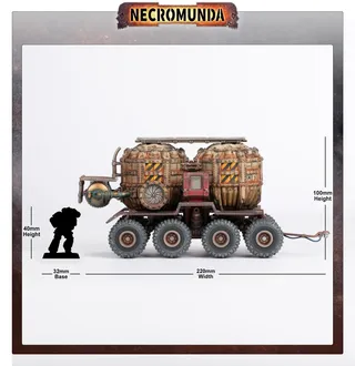 Zdjęcie referencyjne Promethium Tanks on Cargo-8 Ridgehauler Trailer