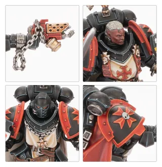 Shows the Black Templars range rather than Suppressor Squad in particular — the same picture stands for 2 units of this army.