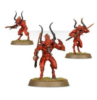 Zeigt die Reihe Blades of Khorne und nicht Bloodletters im Besonderen — dasselbe Bild steht für 2 Einheiten dieser Armee.