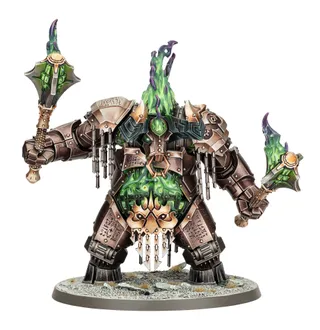 Zeigt die Reihe Helsmiths of Hashut und nicht Dominator Engine with Bane Maces im Besonderen — dasselbe Bild steht für 2 Einheiten dieser Armee.