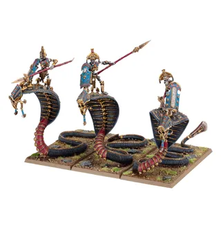 Shows the Tomb Kings of Khemri range rather than Necropolis Knights in particular — the same picture stands for 2 units of this army.