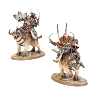 Zeigt die Reihe Ogor Mawtribes und nicht Maulbeast Raiders im Besonderen — dasselbe Bild steht für 2 Einheiten dieser Armee.
