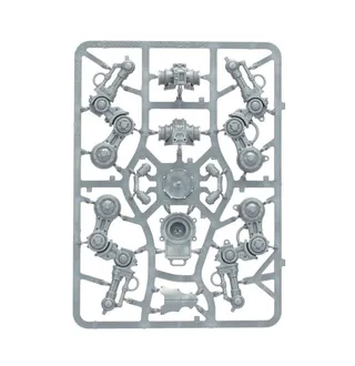 Muestra la gama World Eaters y no War Dog Huntsman en particular — la misma imagen representa a 2 unidades de este ejército.