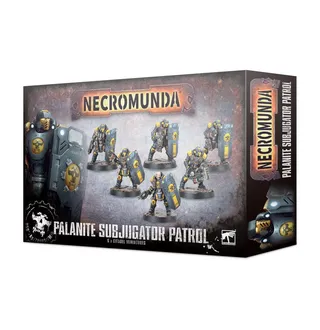 Shows the Palanite Enforcers range rather than Subjugator in particular — the same picture stands for 2 units of this army.