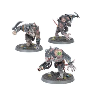 Muestra la gama Skaven - Renegades v2.0 y no Rat Ogres en particular — la misma imagen representa a 3 unidades de este ejército.
