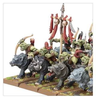 Zdjęcie referencyjne Goblin Wolf Rider Mobs