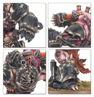 Muestra la gama Chaos Space Marines y no Sorcerous Champion [Crucible] en particular — la misma imagen representa a 2 unidades de este ejército.