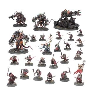 Muestra la gama Skaven - Renegades v2.0 y no Skaven Dregs en particular — la misma imagen representa a 4 unidades de este ejército.