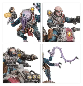 Shows the Genestealer Cults range rather than Augmented Bone 'Ead [Crucible] in particular — the same picture stands for 3 units of this army.