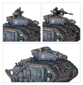 Shows the Solar Auxilia range rather than Leman Russ Demolisher Squadron in particular — the same picture stands for 2 units of this army.