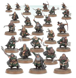 Zeigt die Reihe The Kingdom of Khazad-Dum und nicht Dwarf King im Besonderen — dasselbe Bild steht für 2 Einheiten dieser Armee.
