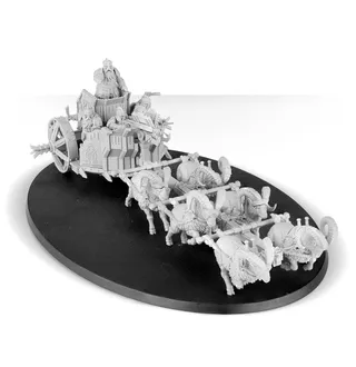 Shows the The Iron Hills range rather than Iron Hills Chariot Captain in particular — the same picture stands for 2 units of this army.
