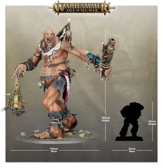 Zeigt die Reihe Sons of Behemat und nicht Kraken-eater Mega-Gargant im Besonderen — dasselbe Bild steht für 2 Einheiten dieser Armee.