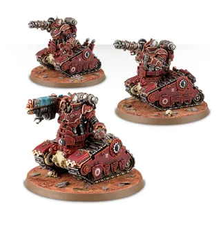 Zeigt die Reihe Adeptus Mechanicus und nicht Kataphron Destroyers im Besonderen — dasselbe Bild steht für 2 Einheiten dieser Armee.