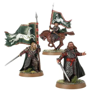 Zeigt die Reihe Rohan und nicht Gamling, Captain of Rohan im Besonderen — dasselbe Bild steht für 2 Einheiten dieser Armee.