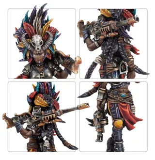 Referenzfoto von Kria the Huntress, House Escher Bounty Hunter