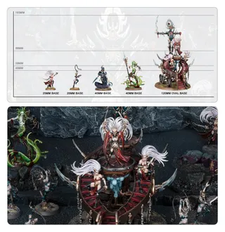 Pokazuje serię Daughters of Khaine, a nie konkretnie Avatar of Khaine — to samo zdjęcie reprezentuje 2 jednostki tej armii.