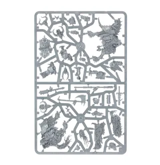 Shows the Warriors of Chaos - Heralds of Darkness range rather than Aspiring Champion in particular — the same picture stands for 4 units of this army.
