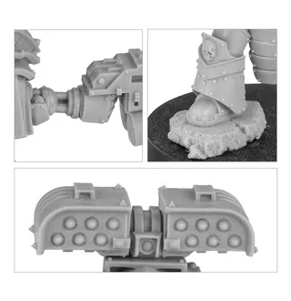 Показує серію Iron Warriors (IV), а не саме Mounted Delegatus — те саме зображення представляє 2 підрозділи цієї армії.