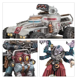 Shows the Genestealer Cults range rather than Augmented Bone 'Ead [Crucible] in particular — the same picture stands for 3 units of this army.