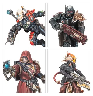 Pokazuje serię Agents of the Imperium, a nie konkretnie Martial Agent [Crucible] — to samo zdjęcie reprezentuje 4 jednostki tej armii.