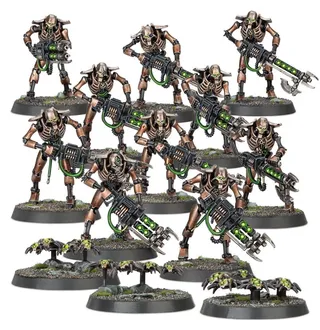 Показує серію Necrons, а не саме Canoptek Scarab Swarms — те саме зображення представляє 4 підрозділи цієї армії.