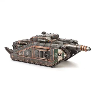 Pokazuje serię Solar Auxilia, a nie konkretnie Minotaur Artillery Tank — to samo zdjęcie reprezentuje 5 jednostek tej armii.