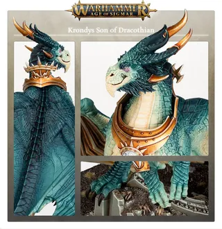 Pokazuje serię Stormcast Eternals, a nie konkretnie Karazai the Scarred — to samo zdjęcie reprezentuje 2 jednostki tej armii.