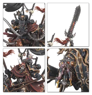 Muestra la gama Chaos Space Marines y no Sorcerous Champion [Crucible] en particular — la misma imagen representa a 2 unidades de este ejército.