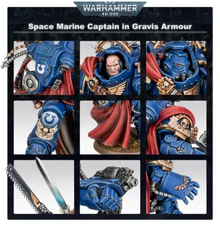 Zdjęcie referencyjne Captain in Gravis Armour