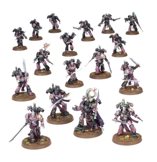 Zeigt die Reihe Emperor's Children und nicht Infractors im Besonderen — dasselbe Bild steht für 4 Einheiten dieser Armee.