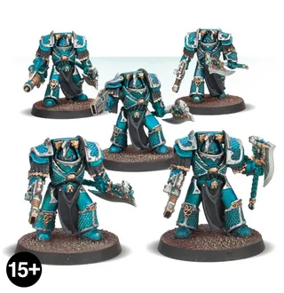 Показує серію Alpha Legion (XX), а не саме Esoterist In Terminator Armour — те саме зображення представляє 14 підрозділів цієї армії.