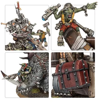 Zeigt die Reihe Ogor Mawtribes und nicht Gnoblar Scraplauncher (Scourge of Ghyran) im Besonderen — dasselbe Bild steht für 5 Einheiten dieser Armee.
