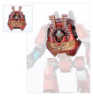 Pokazuje serię Thousand Sons (XV), a nie konkretnie Rapier Battery — to samo zdjęcie reprezentuje 3 jednostki tej armii.