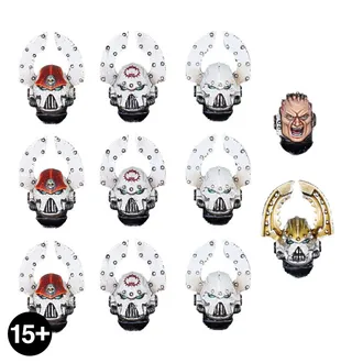 Zeigt die Reihe World Eaters (XII) und nicht Inductii Squad im Besonderen — dasselbe Bild steht für 5 Einheiten dieser Armee.