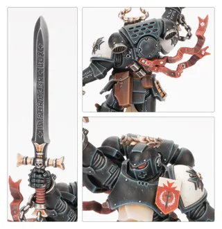 Shows the Black Templars range rather than Suppressor Squad in particular — the same picture stands for 2 units of this army.