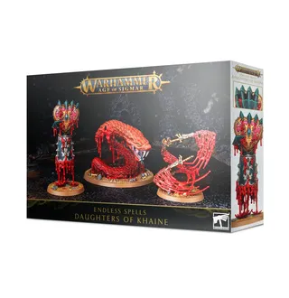 Zeigt die Reihe Daughters of Khaine und nicht The Shadeborn im Besonderen — dasselbe Bild steht für 3 Einheiten dieser Armee.