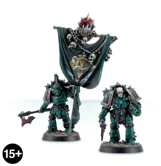 Zeigt die Reihe Sons of Horus (XVI) und nicht Assault Squad im Besonderen — dasselbe Bild steht für 10 Einheiten dieser Armee.