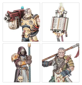 Pokazuje serię Agents of the Imperium, a nie konkretnie Martial Agent [Crucible] — to samo zdjęcie reprezentuje 4 jednostki tej armii.
