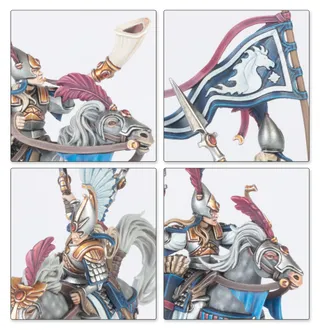 Zeigt die Reihe High Elf Realms - Chracian Warhost und nicht Storm Weavers im Besonderen — dasselbe Bild steht für 5 Einheiten dieser Armee.