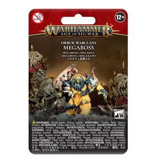 Shows the Ironjawz range rather than Megaboss (Scourge of Aqshy) in particular — the same picture stands for 2 units of this army.