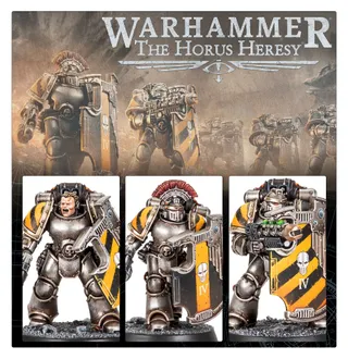 Zeigt die Reihe Imperial Fists (VII) und nicht Breacher Squad im Besonderen — dasselbe Bild steht für 2 Einheiten dieser Armee.