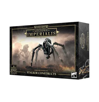 Zeigt die Reihe Dark Mechanicum und nicht Tenebrax 'Archer' Battle Stalker Cohort im Besonderen — dasselbe Bild steht für 3 Einheiten dieser Armee.