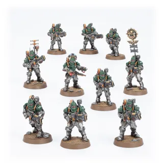 Pokazuje serię Solar Auxilia, a nie konkretnie Veletaris Command Section — to samo zdjęcie reprezentuje 4 jednostki tej armii.