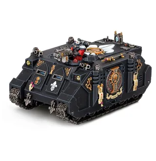 Показує серію Adepta Sororitas, а не саме Sororitas Rhino — те саме зображення представляє 2 підрозділи цієї армії.