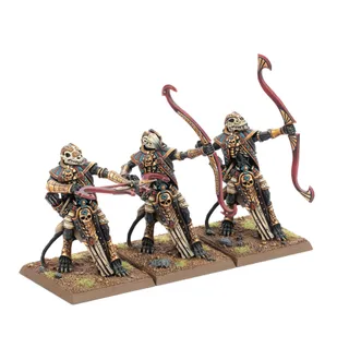 Shows the Tomb Kings of Khemri - Mortuary Cult range rather than Venerable Ushabti in particular — the same picture stands for 2 units of this army.