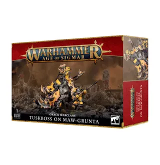 Показує серію Ironjawz, а не саме Tuskboss on Maw-grunta — те саме зображення представляє 3 підрозділи цієї армії.